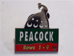 Disney Trading Pin 36561: WDW - Cast Lanyard Series 3 - Animal Kingdom Parking Sign (Peacock)