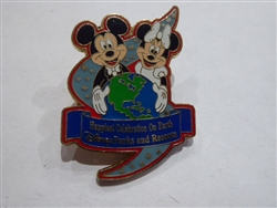 Disney Trading Pin 37762: Energizer® / Disney Parks Pin Collection - Happiest Celebration On Earth! (Mickey & Minnie)