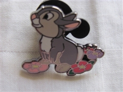 Disney Trading Pin 38026: Thumper on Flowers (From 2 Pin Set)