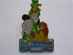 Disney Trading Pin 38153 WDW - Epcot International Flower & Garden Festival 2005 - Passholder Exclusive (Lion King)