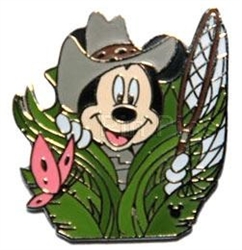 Disney Trading Pins Global Lanyard Series 3 (Butterfly Catcher Mickey)