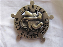 Disney Trading Pin 40721: WDW - Sheriff Mickey Brass Star