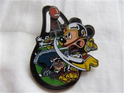 Disney Trading Pin 41254: Football Toss - Mickey, Donald & Big Pete