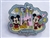 Disney Trading Pins 41333     HKDL - Cute Characters - Mickey, Minnie and Pluto - Castle