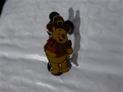 Disney Trading Pins   44821 Winnie the Pooh - 9 Mini Pins Boxed Set - Happy Everything (Thanksgiving)