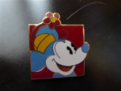 Disney Trading Pin 4498 Tokyo Disneyland - Blue Ear Minnie on Red Square