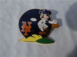 Disney Trading Pin Mickey Mouse Major League Baseball (New York Mets)