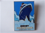 Disney Trading Pin 46019     DCL Vintage Travel Poster Collection (Cruise Line & 4 Theme Parks) 3D