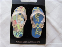 Disney Trading Pin 46028: Sandals/Flip Flops - Tinker Bell (2 Pin Set)