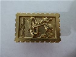 Disney Trading Pins 46185: EuroDisney - Steamboat Willie Stamp - Gold (Version 2)