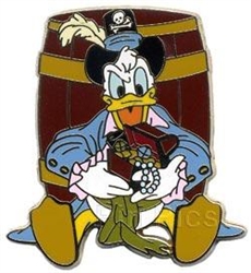 Disney Trading Pins Pirates of the Caribbean Starter Set (Pirate Donald Duck)