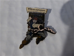 Disney Trading Pin  46933 WDW - Pirates of the Caribbean - Dead Man's Chest - Countdown #4 - Jack Sparrow