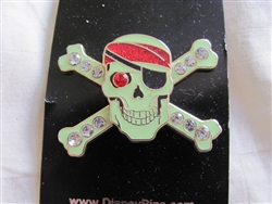 Disney Trading Pin 47937: Pirates of the Caribbean - Jeweled Skull and Crossbones