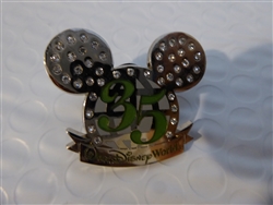 Disney Trading Pins WDW - 35th Anniversary - Jeweled Logo