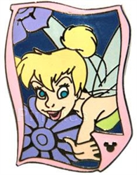 Disney Trading Pins 51415: WDW - Hidden Mickey Collection - Tinker Bell (Pink Frame)