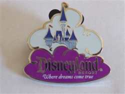 Disney Trading Pin Disneyland Resort Where Dreams Come True - Castle
