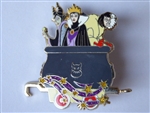 Disney Trading Pin 52376     Maleficent, Evil Queen and Cruella - Character Train - Mystery Tin