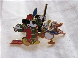 Disney Trading Pin 56439: Mickey Through The Years Collection - Mystery 2 Pin Card Set (1935 Mickey & Donald Only)
