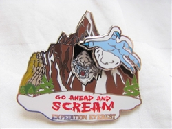 Disney Trading Pins 57657: WDW - Expedition Everest™ - Go Ahead and Scream