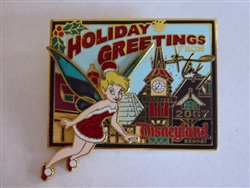 Disney Trading Pins  58068 DLR - 2007 Holiday Greetings from Tinker Bell