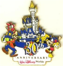 Disney Trading Pin WDW - 30th Anniversary Castle