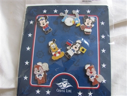 Disney Trading Pin  58977: DCL - Mini Cuties - Boxed 7 Pin Set