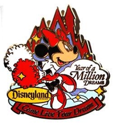 Disney Trading Pin Come Live Your Dreams - Cheerleader Minnie Mouse