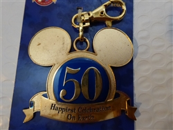 Disney Trading Pins 59841 Accessory - WDW - Happiest Celebration On Earth 50th Anniversary - Lanyard Medal
