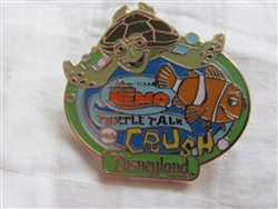 Disney Trading Pin 60107: AAA Vacations - Turtle Talk with Crush #3 - Green Border