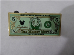 Disney Trading Pins 61030 The Mickey Mint - $5 Dollar Bill (Jiminy Cricket)