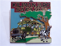 Disney Trading Pins 63448: WDW - Kilimanjaro Safaris® Expedition - Mickey, Minnie and Goofy