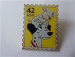 Disney Trading Pin 63765     DLR - Disney/US Postal Service Stamp Collection - Imagination (Pongo & Pup)