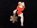 Disney Trading Pin 66925     DS - Jessica Rabbit - Snow Flake - Holiday Dangler