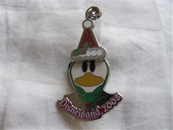 Disney Trading Pin 67159: DLR - Cute Donald in Santa Hat (Surprise Release)