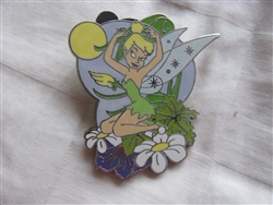 Disney Trading Pin 67948: Tinker Bell 4 Pin Booster Set - (Tinker Bell Sitting and Fixing Hair Only)