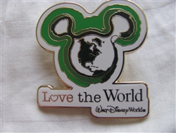 Disney Trading Pins 68200: Mickey Mouse Icon Love the World