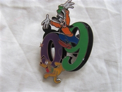 Disney Trading Pin 68369: Disney & Pixar Pin - Booster Collection - 2009 - Pluto & Goofy Only