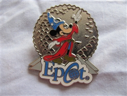 Disney Trading Pin 68790: WDW - Sorcerer Mickey with Spaceship Earth