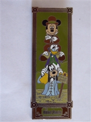 Disney Trading Pin Haunted Mansion - Characters in Stretching Room - Mickey, Donald & Goofy in Quicksand