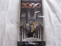 Disney Trading Pins Countdown to the Millennium Series #41 (Beauty and the Beast)