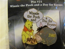 Disney Trading Pin 7284 100 Years of Dreams #21 Winnie the Pooh and a Day for Eeyore