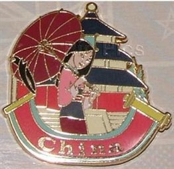 Disney Trading Pin Epcot World Showcase - Mulan at the China Pavilion