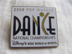 Disney Trading Pins 74167: WDW - 2008 Pop Warner Dance National Championships