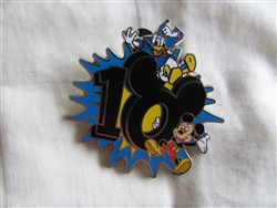 Disney Trading Pin 74439 Starter Set - 2010 - Donald and Mickey Only