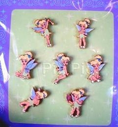 Disney Trading Pin Toddler Tinker Bell - 7 Pin Set