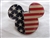 Disney Trading Pin 7562 DVC - Mickey Flag USA