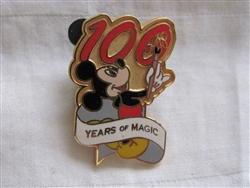 Disney Trading Pin 7581: 100 Years of Magic Disney Travel Company Flex Pin