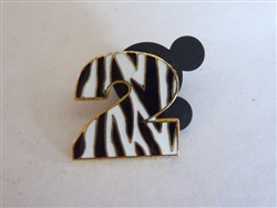Disney Trading Pin 76756 WDW - Animal Kingdom 2000 Pin Set (Zebra Print/2 ONLY)
