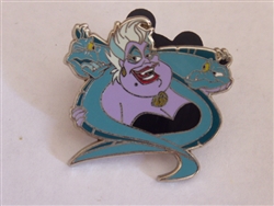 Disney Trading Pins Villains - Ursula, Flotsam and Jetsam