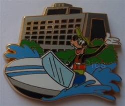 Disney Trading Pins Walt Disney World - Goofy at the Contemporary Resort